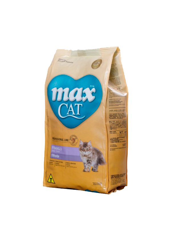 Max Cat Professional Line Gatitos Filhote Frango Pollo