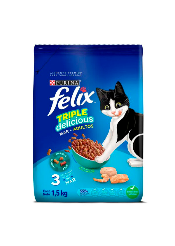 Felix Gatos Adultos TripleDelicious
