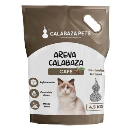 Arena Calabaza Para Gato Aroma Café